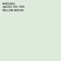 #DEEADC - Willow Brook Color Image